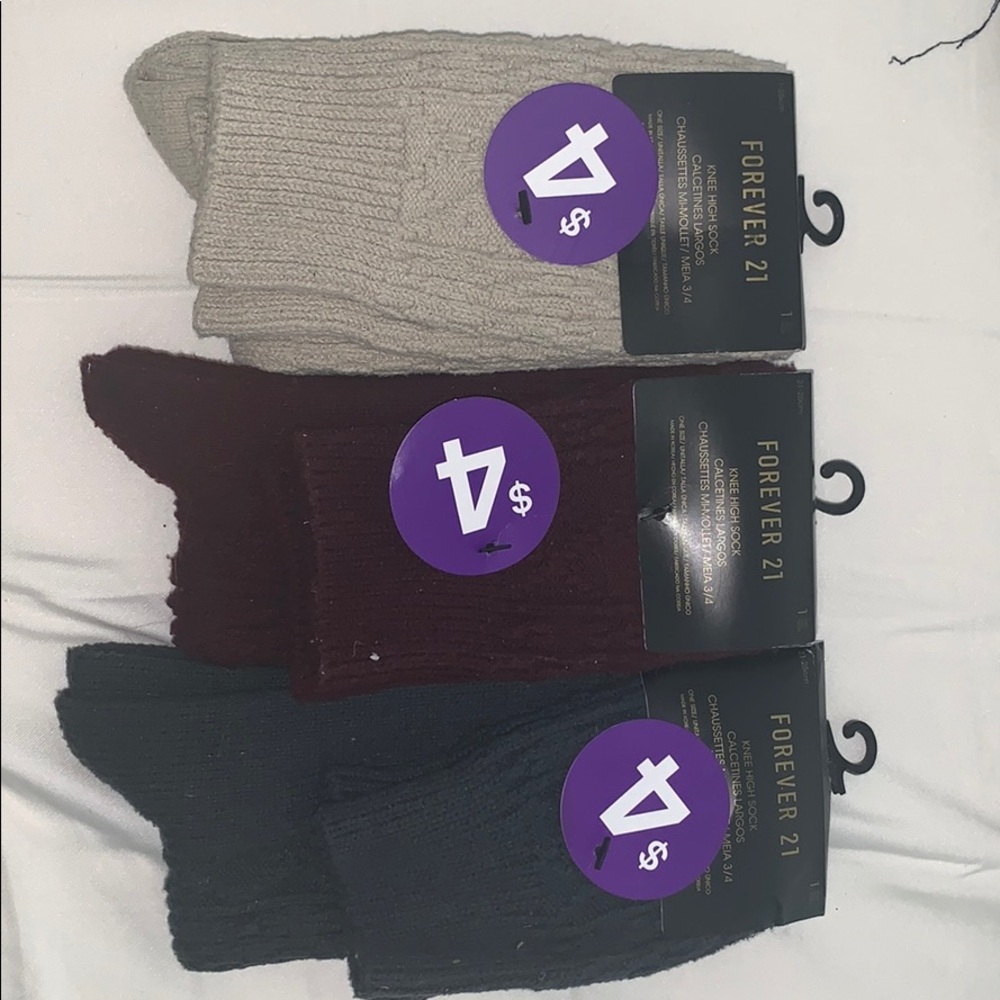 Forever 21 Knee High Sock